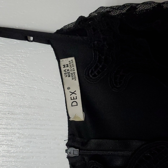 Black Lace Dex Dress - Picture 4 of 6